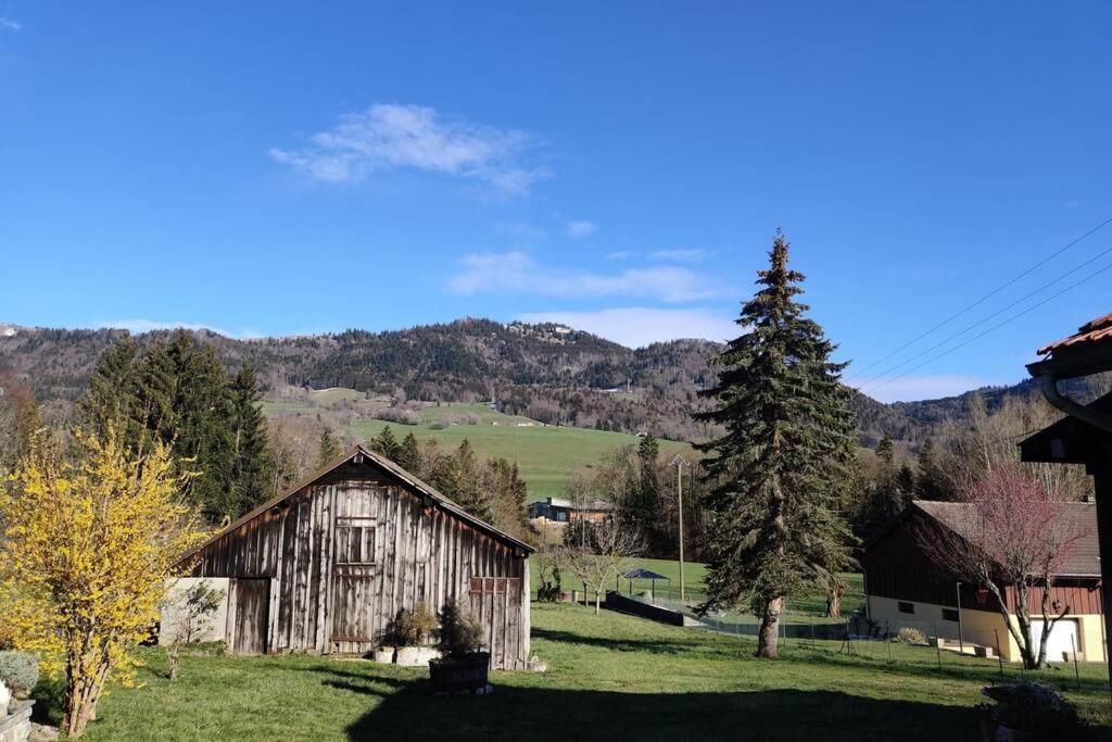 Gîte Vallée Verte Burdignin Extérieur photo